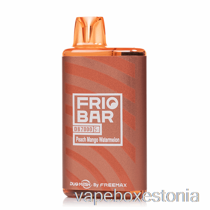 Vape Box Estonia Freemax Friobar Db7000 ühekordne Virsik Mango Arbuus